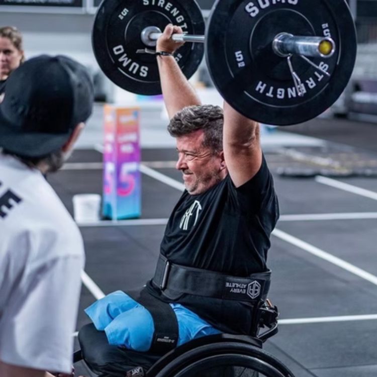 cover art for Episode 15 - Adam Sheppard | Para Powerlifter