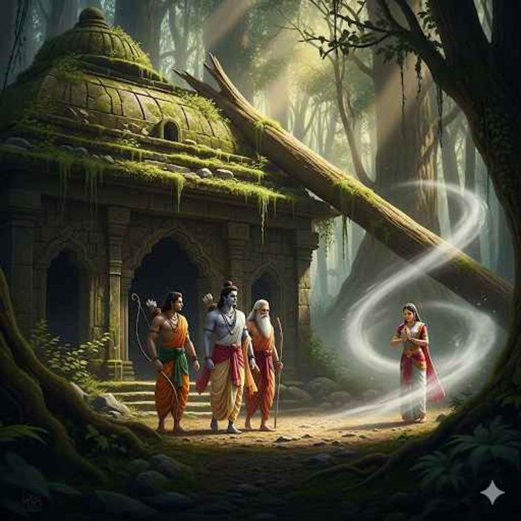 cover art for Ramayana Episode 6: Churning of the Oceans and the Curse of Ahalya