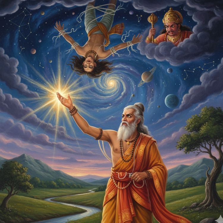 cover art for Ramayana Episode 7: Vishwamitra fights Vashisth