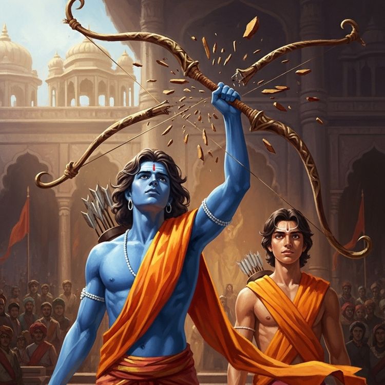 cover art for Ramayana Episode 9: The Wedding of Ram and Sita