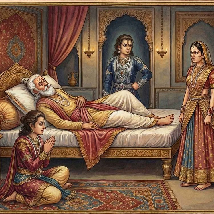 cover art for Ramayana Episode 12: The Exile of Ram