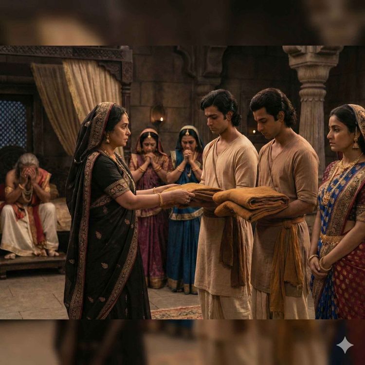 cover art for Ramayana Episode 13: Dasarath grants Ram his permission to go into exile