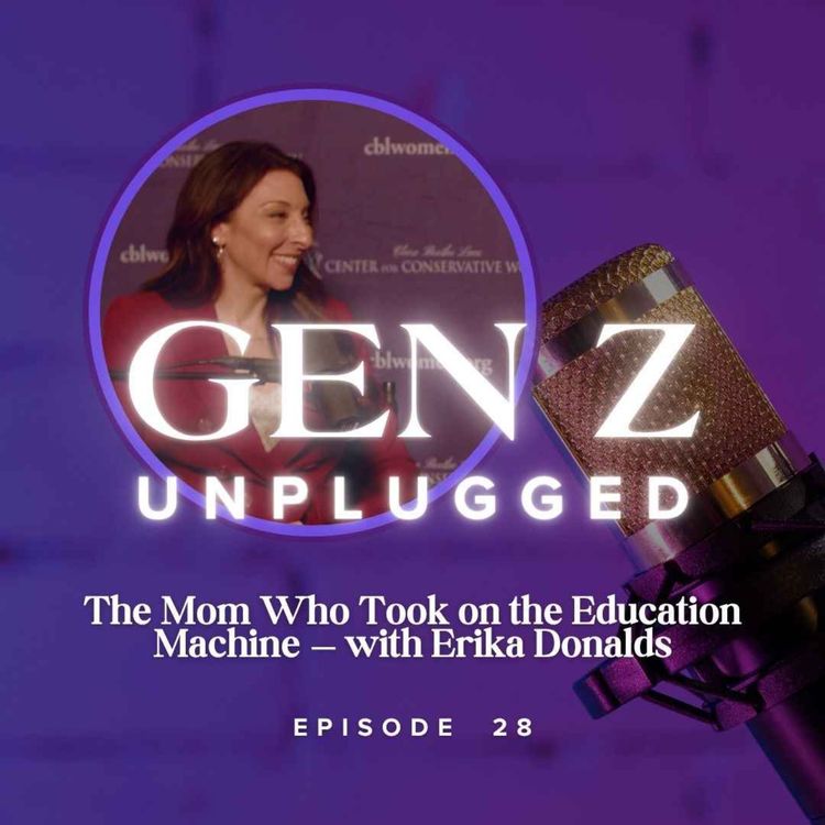 cover art for The Mom Who Took on the Education Machine — with Erika Donalds 