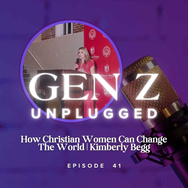 cover art for How Christian Women Can Save The World | Kimberly Begg 