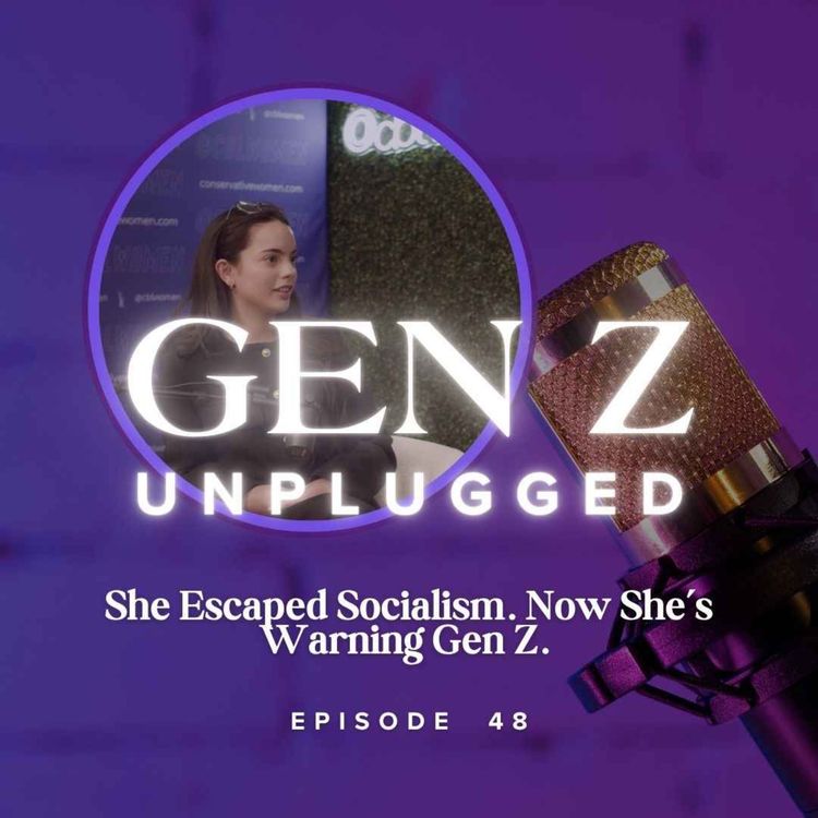 cover art for She Escaped Socialism. Now She’s Warning Gen Z.