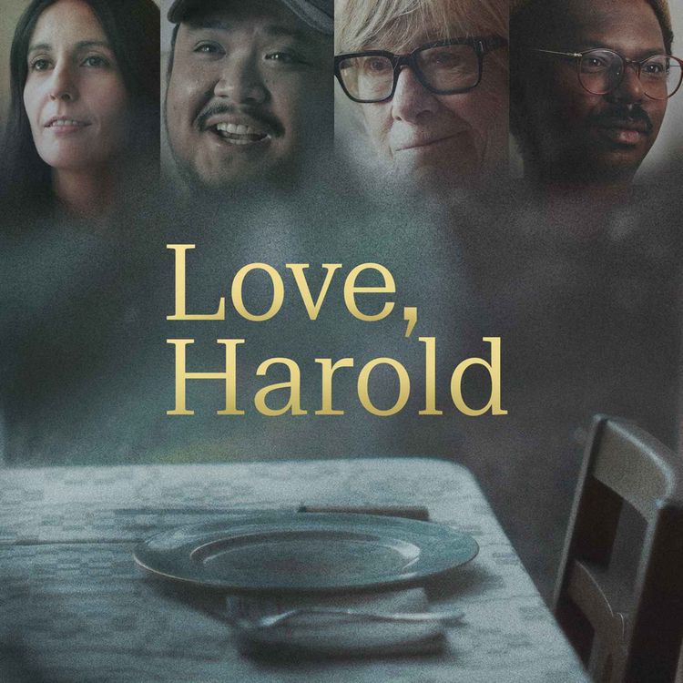 cover art for Alan's powerful new film "Love, Harold" is now streaming