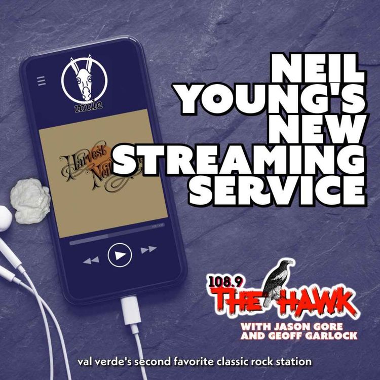 cover art for Neil Young's New Streaming Service