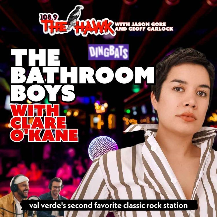 cover art for The Bathroom Boys with Clare O’Kane