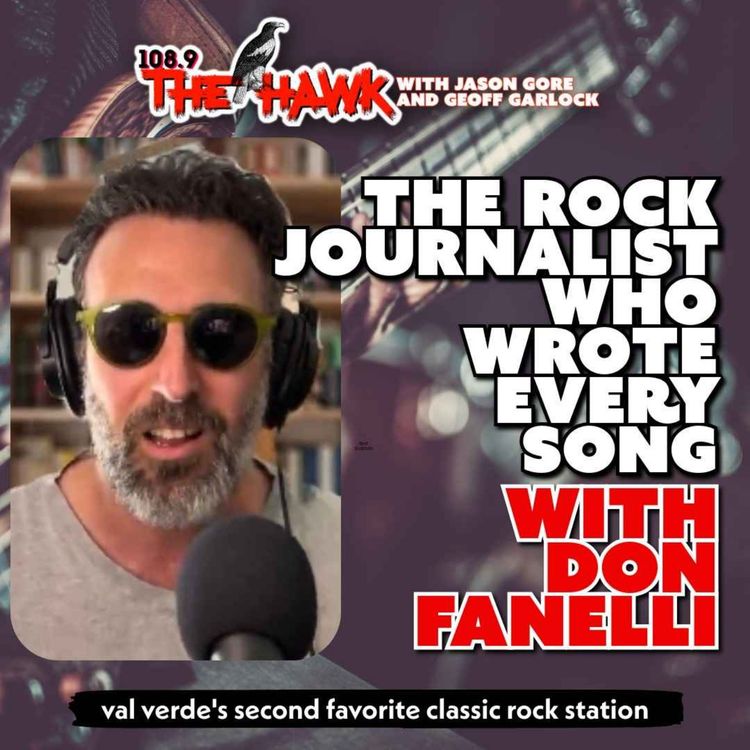 cover art for The Rock Journalist Who Wrote Every Song with Don Fanelli