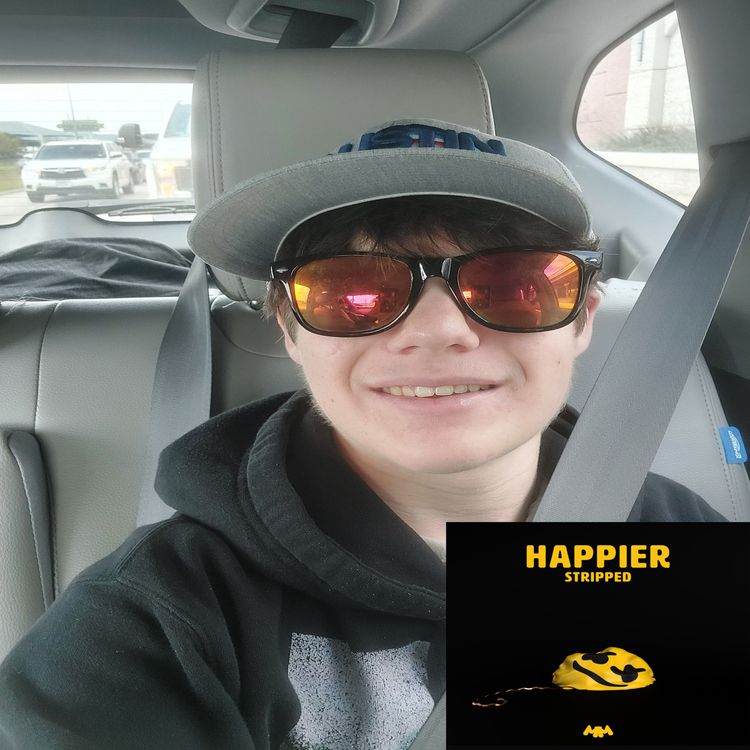 cover art for Happier (Stripped)