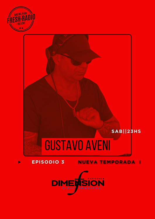 cover art for F DIMENSION Radio Show-EP.3-GUSTAVO AVENI