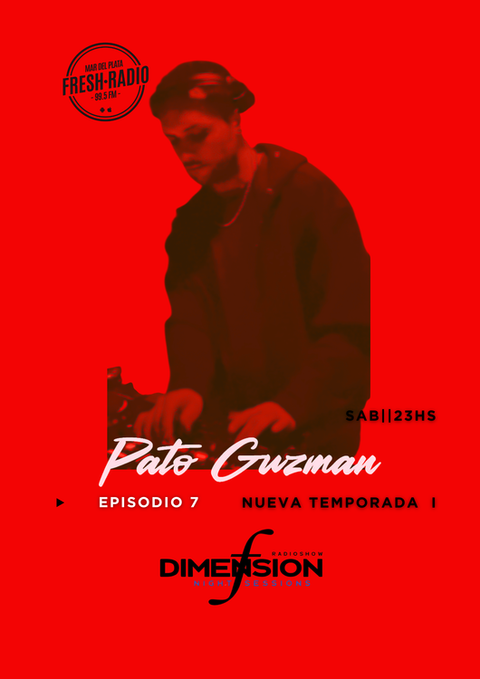 cover art for F DIMENSION Radio Show-Ep.7-PATO GUZMAN