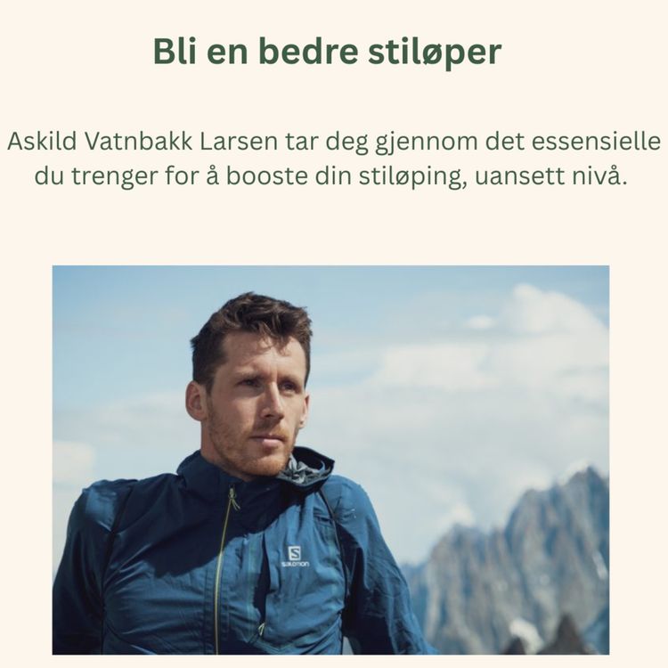 cover art for Hvordan bli en bedre stiløper? Med Askild Vatnbakk Larsen