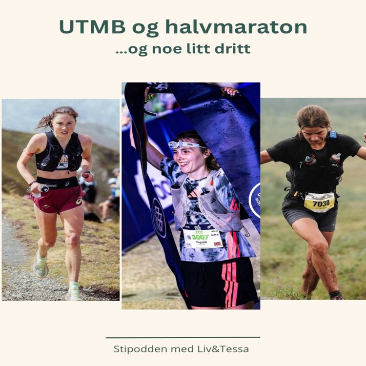 cover art for UTMB, halvmaraton og noe litt dritt