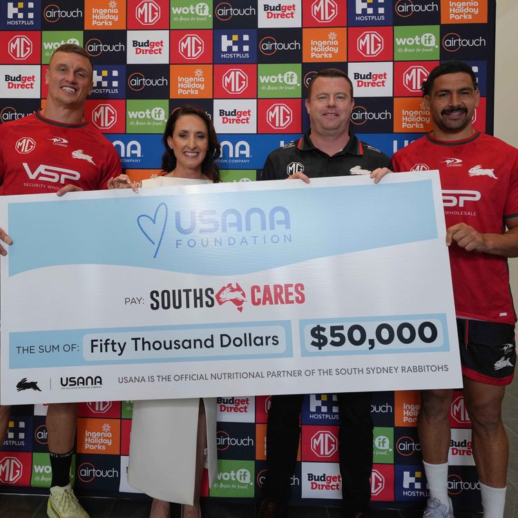 cover art for Souths Cares x USANA Announcement; Player Media - Round 1, 2026 - Wighton, Walker