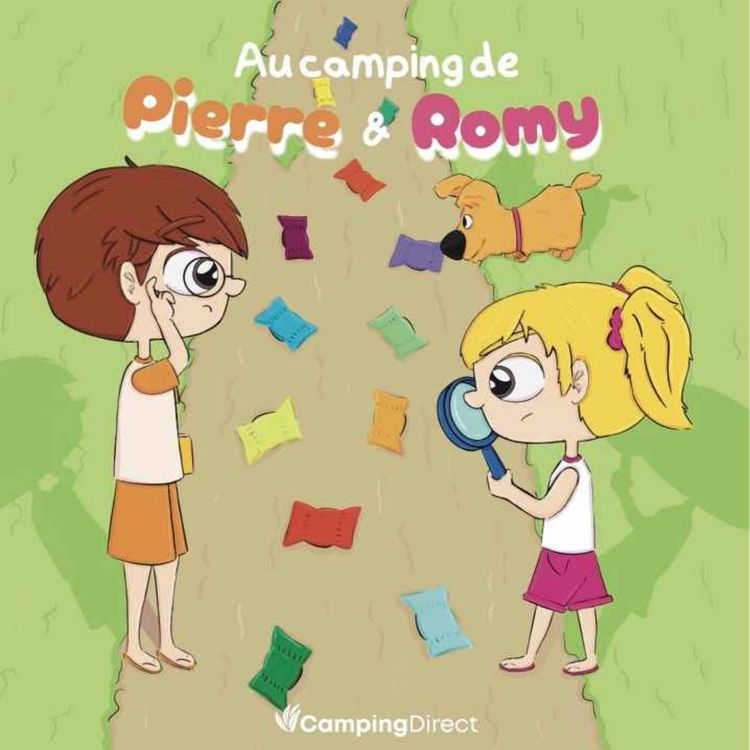 cover art for AU CAMPING DE PIERRE ET ROMY - Le mystère des papiers de bonbons