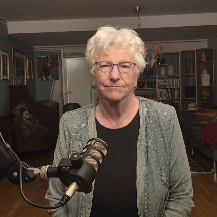 cover art for #013: 53 år med tung pykiatri, med Randi Rosenqvist