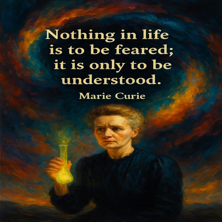 cover art for Marie Curie: The Woman Who Glowed in the Dark