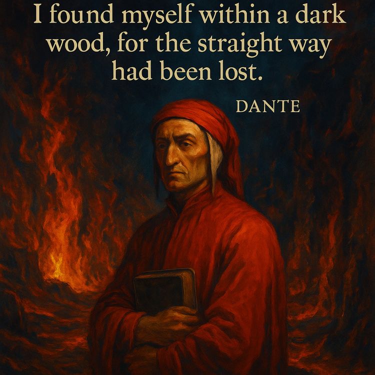 cover art for The Divine Comedy Part 1: Inferno — What If Hell Is the Part of Ourselves We Refuse to Face?