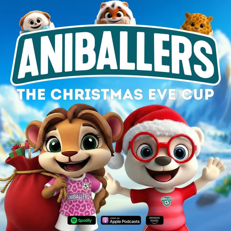 cover art for The Christmas Eve Cup - Bedtime Football Stories by Aniballers
