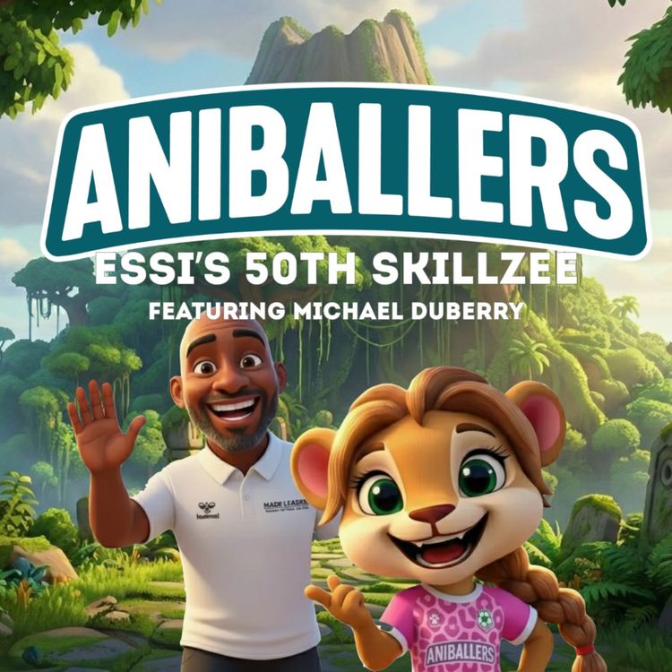 cover art for Essi's 50th Skillzee featuring Michael Duberry - Bedtime Football Stories by Aniballers