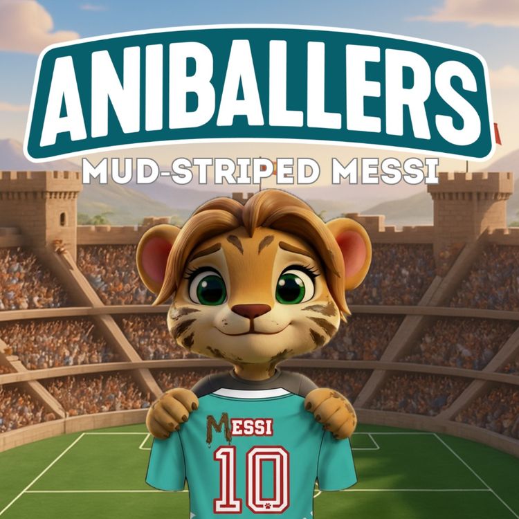 cover art for Mud_Striped Messi - Aniballers Bedtime Stories