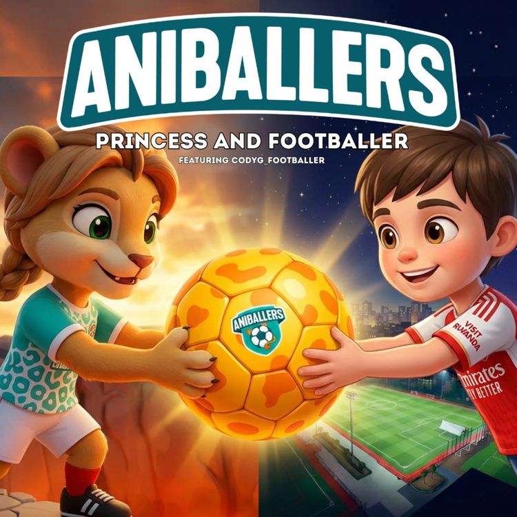 cover art for Princess AND Footballer - Bedtime Football Stories by Aniballers