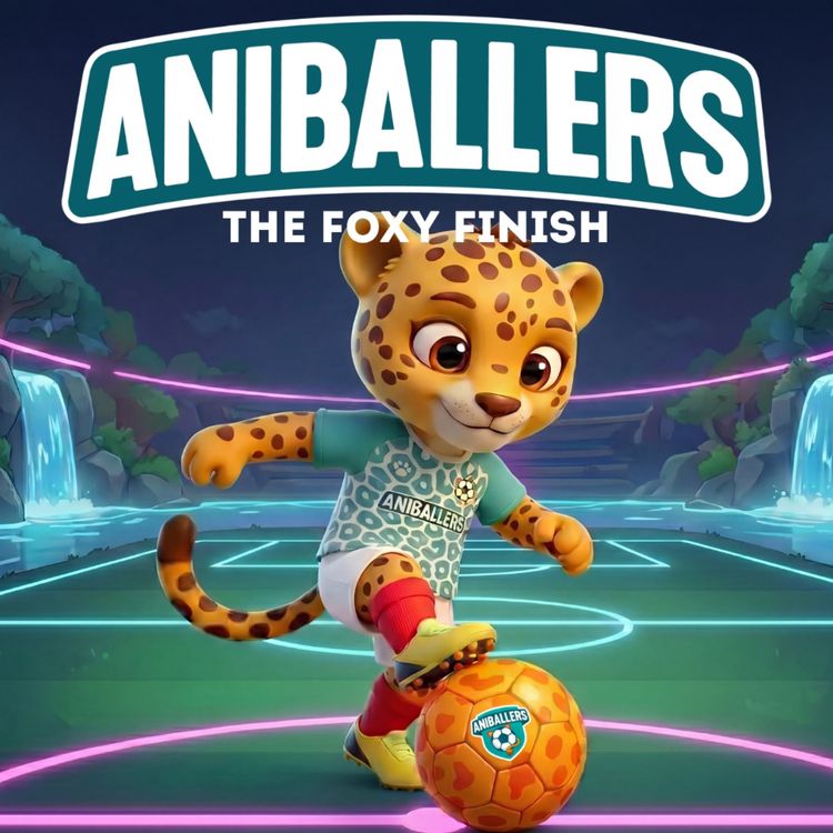 cover art for The Fox Finish - Aniballers Bedtime football Stories