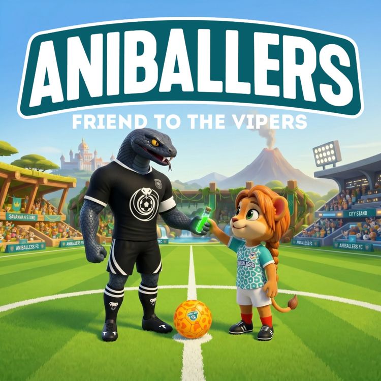 cover art for Friend To The Vipers - Aniballers Bedtime football Stories