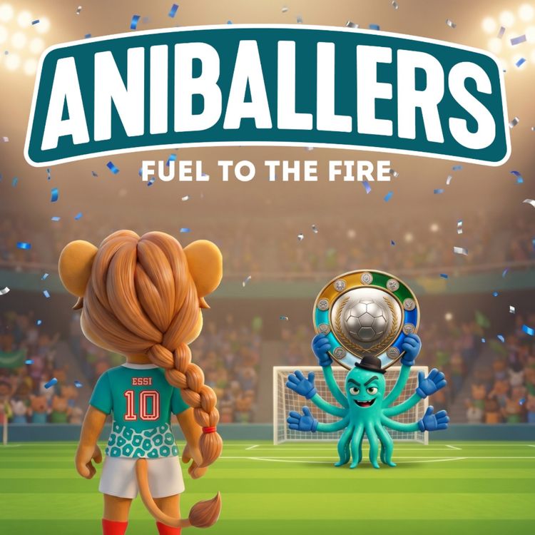 cover art for Fuel To The Fire - Bedtime football stories that build resilient kids