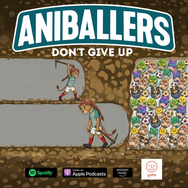 cover art for Never Give Up Playlist - Bedtime football stories that build resilient kids