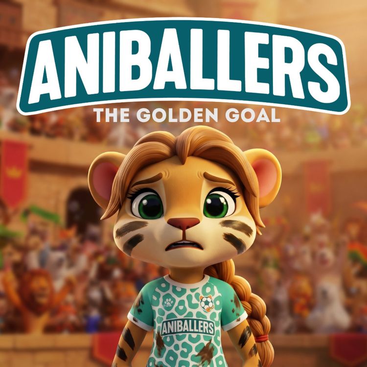cover art for The Golden Goal - Aniballers Bedtime Football Stories