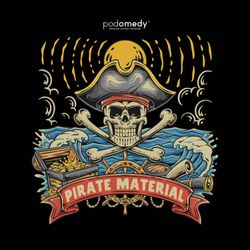 cover art for Pirate Material