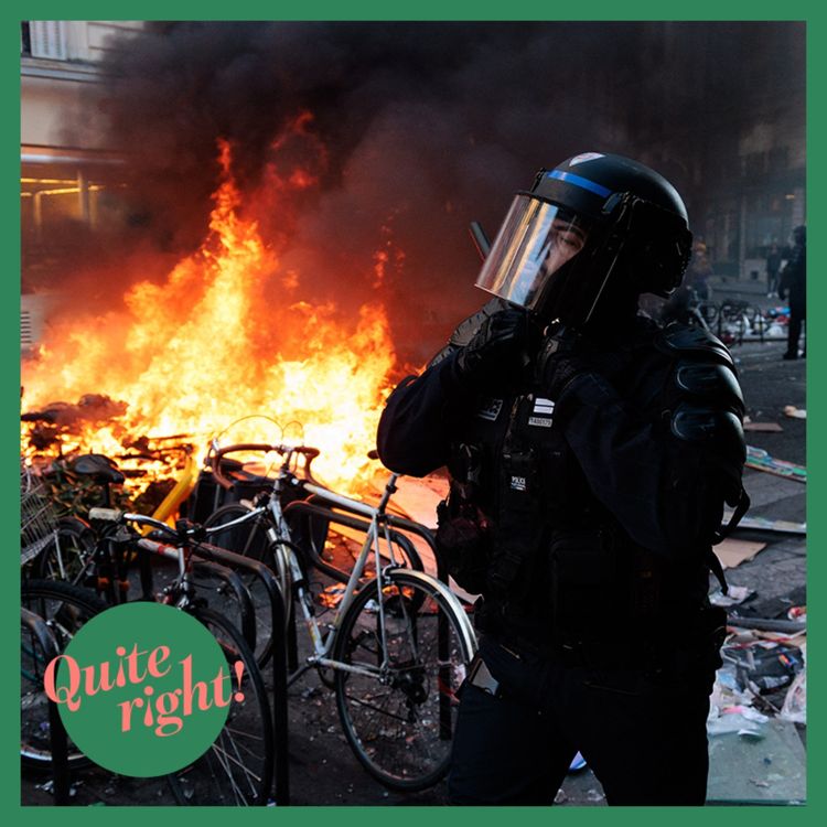 cover art for France is burning – could Britain be next? And the truth about Sally Rooney's ‘ban’