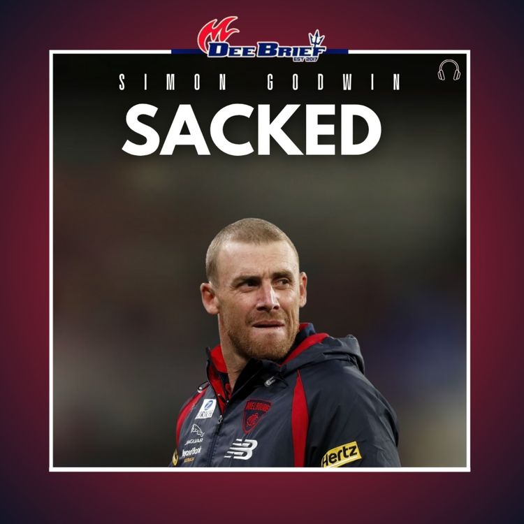 cover art for Melbourne coach Simon Goodwin sacked 