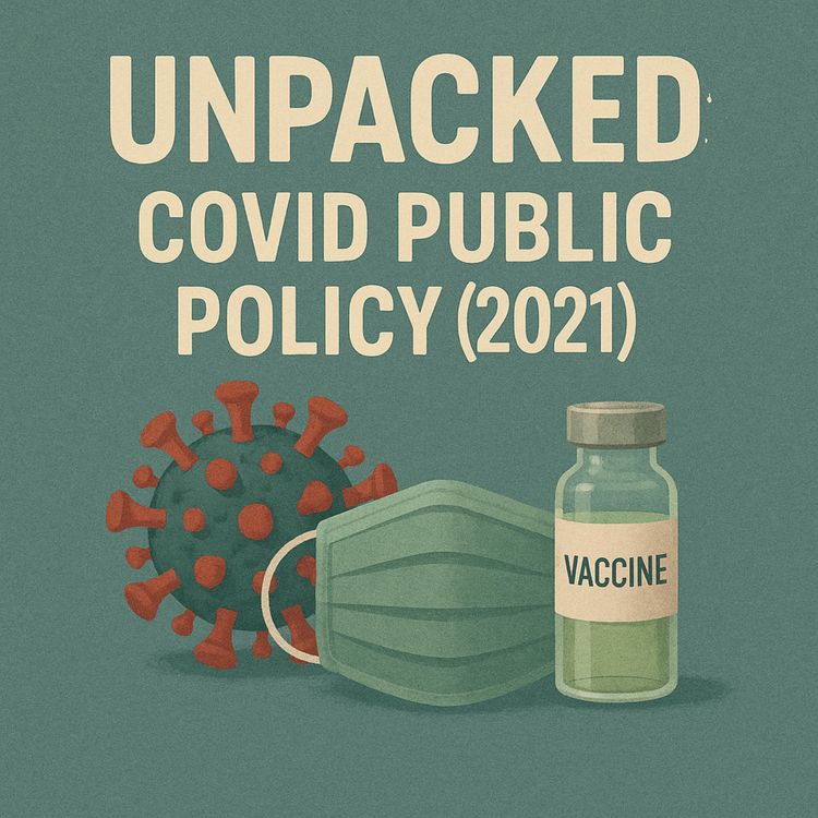 cover art for COVID Through the Lens of Public Policy