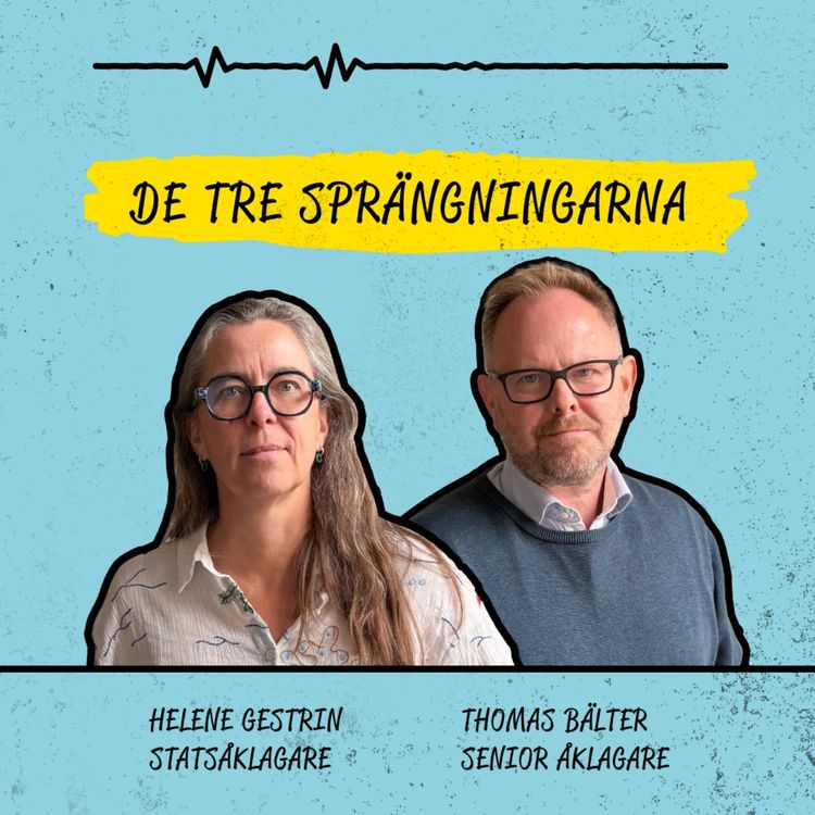 cover art for De tre sprängningarna