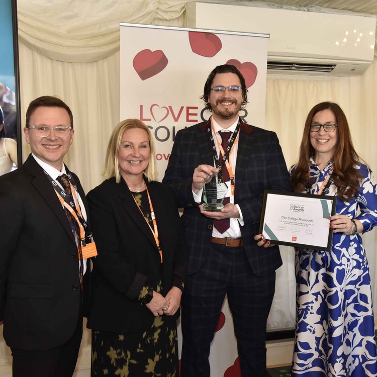 cover art for AI powered Quality of Education tool created through no-code development