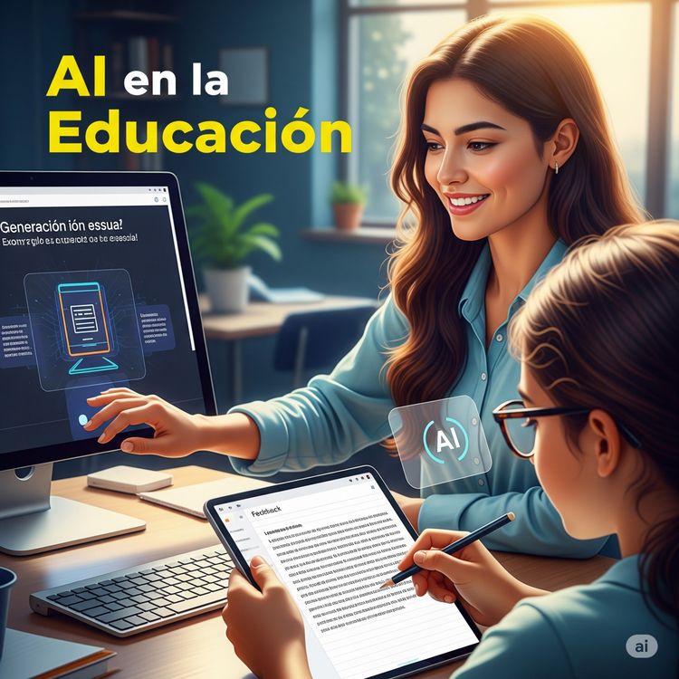 cover art for Educar con el ejemplo en épocas de la IA