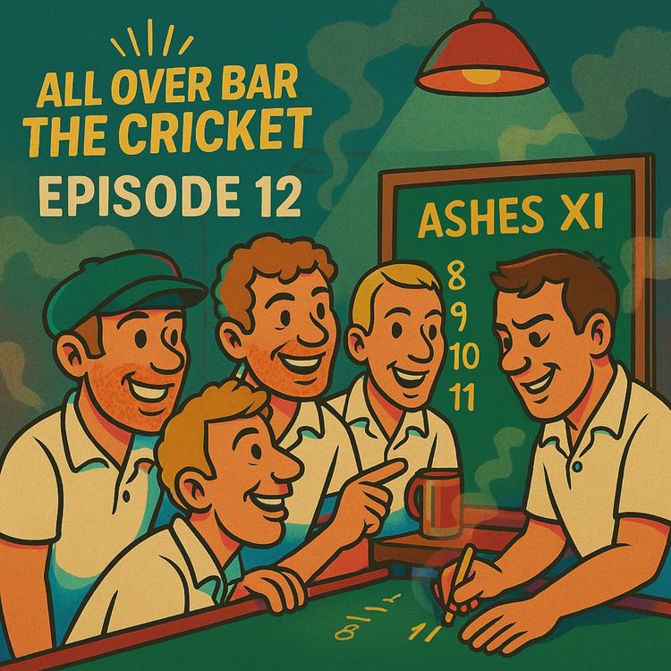 cover art for 12. Warnie’s Challenge, Australia’s Greatest Ashes Bowlers & The Virat Kohli Effect