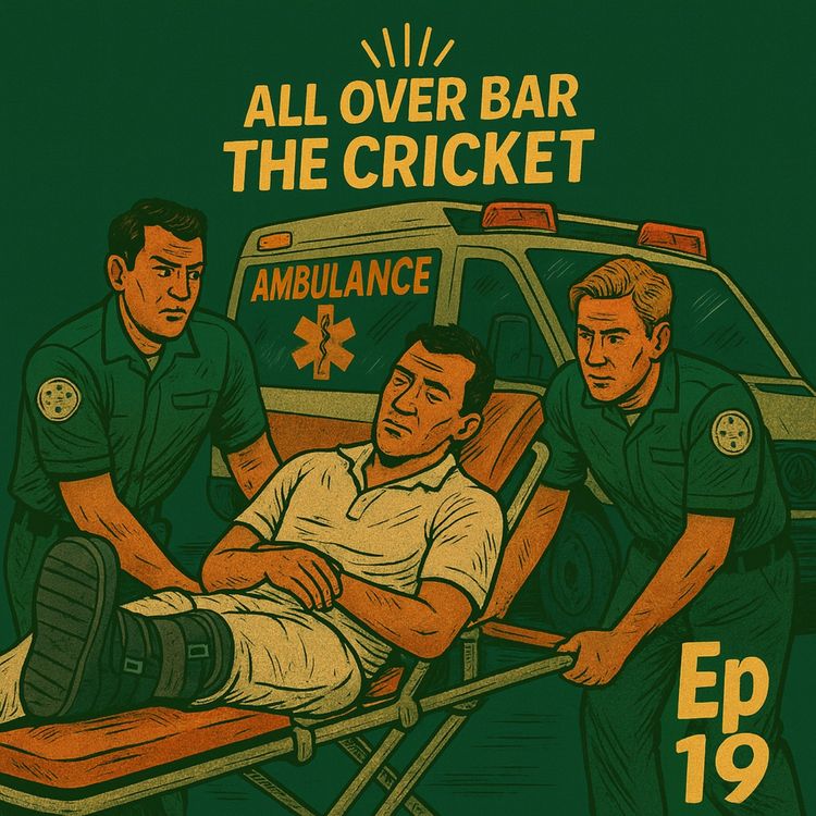 cover art for 19. Second Test, Blewie's Blown Achilles & Usman Khawaja vs ICC 