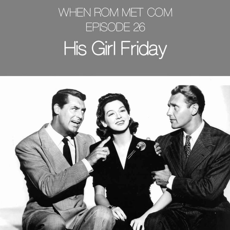 cover art for His Girl Friday (1940) with Stephen Gregson & Michael Perone
