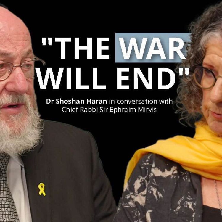 cover art for Chief Rabbi Meets DR SHOSHAN HARAN | FORMER HAMAS HOSTAGE | FULL INTERVIEW | Perspectives from Israel
