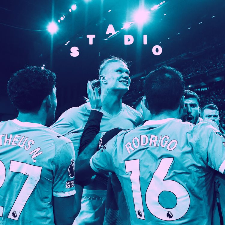 cover art for Manchester City win at Anfield on a Super Sunday that got silly