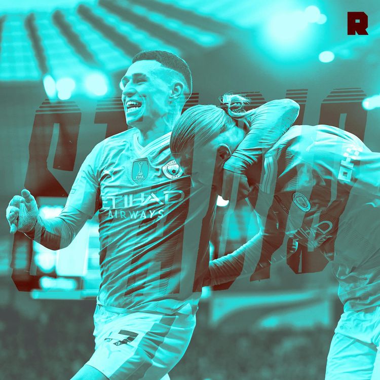 cover art for City dominate the Manchester derby