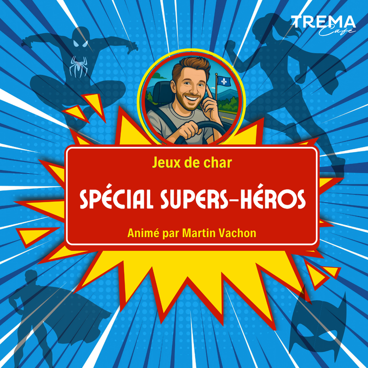 cover art for Jeux de char - Spécial super héros!
