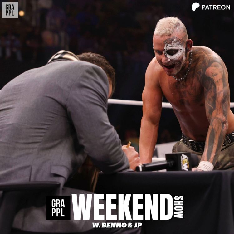cover art for WWE Backlash fallout, AEW Wembley sales, Triller vs Triller, AEW Dynamite Review, ROH Supercard Preview | GRAPPL Weekend Show: “The Bantu Brawl” 