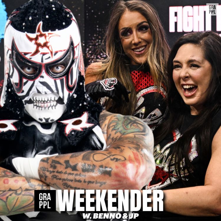 cover art for AEW Dynamite Rebel Heart Review, WWE Mexico, TripleMania, Reigns/Penta | GRAPPL Weekender: "Featured
