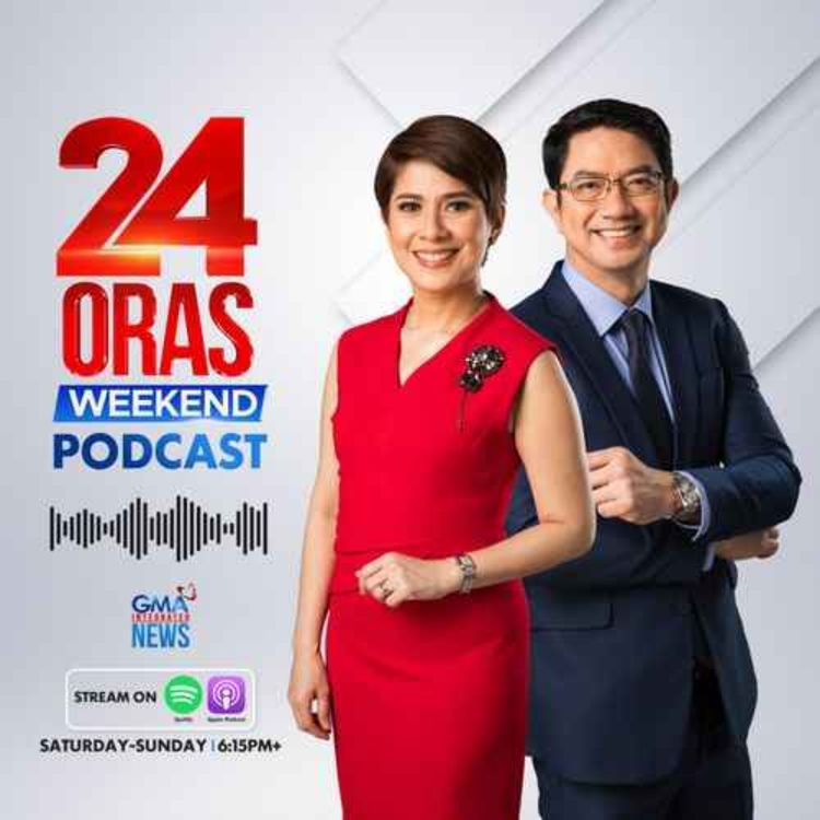 cover art for 24 Oras Weekend Podcast: Israel and US launch strikes on Iran, Pag-IBIG announces record dividend for 2025, Panagbenga Festival in Baguio