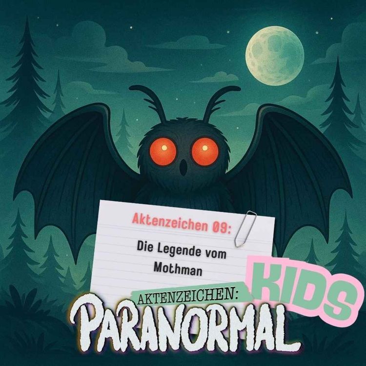 cover art for AZ KIDS #09 - Die Legende vom Mothman